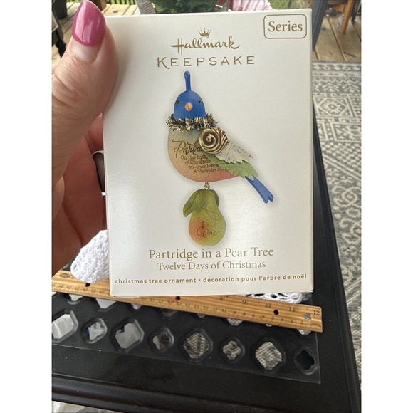 Hallmark Other - Hallmark Partridge In A Pear Tree #1 2011 Hallmark Ornament